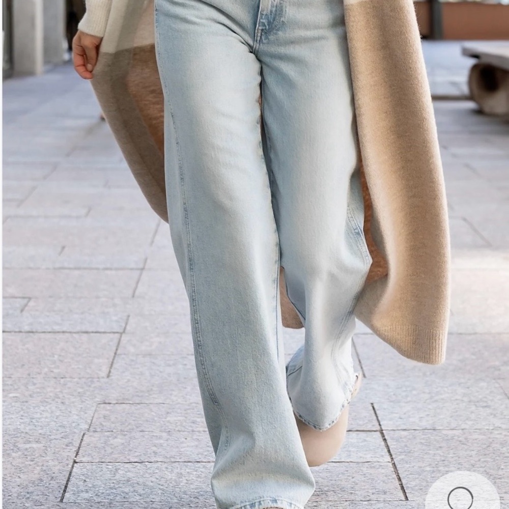 Baltic Born Light Blue Flare Jeans